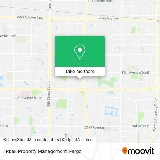 Mapa de Rkak Property Management