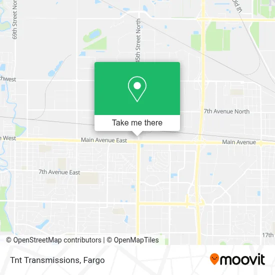 Tnt Transmissions map