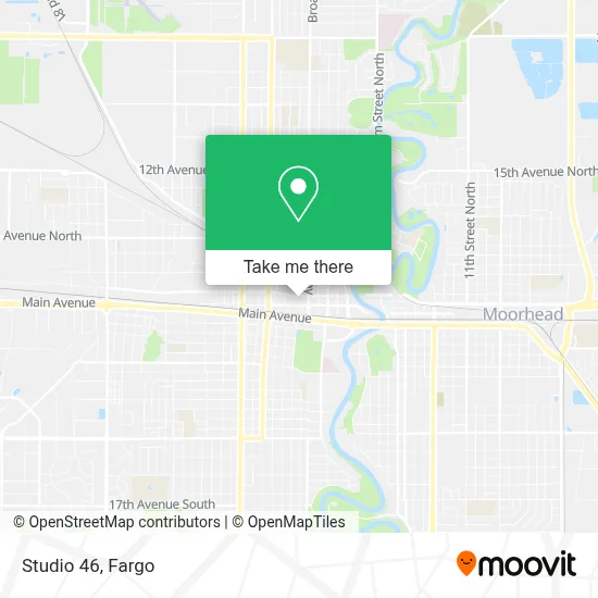 Studio 46 map