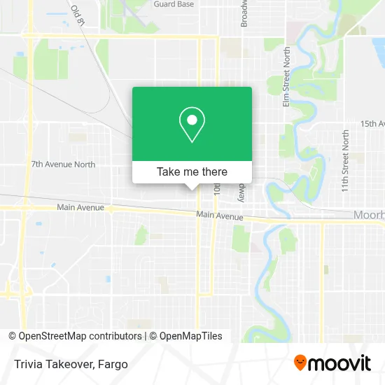 Trivia Takeover map