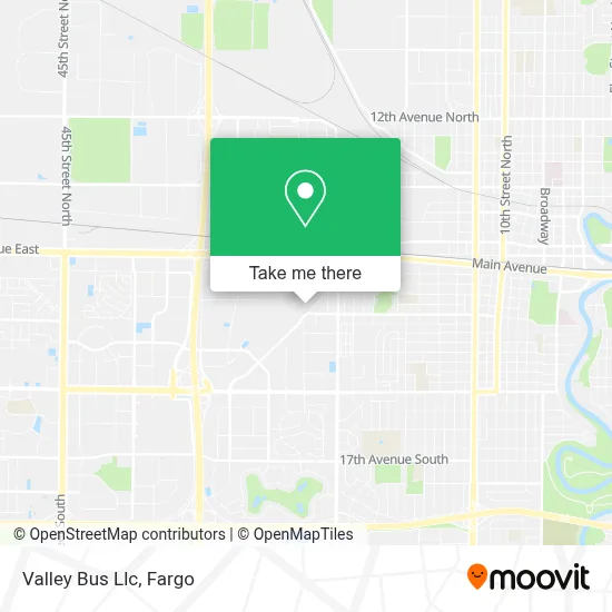 Valley Bus Llc map