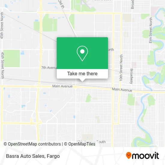 Basra Auto Sales map