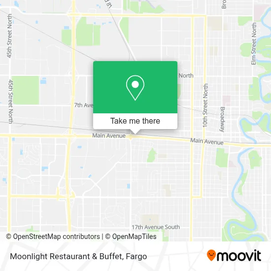 Moonlight Restaurant & Buffet map