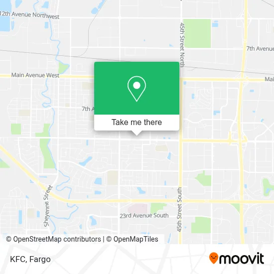 Kfc map