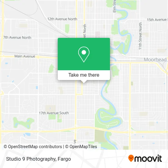 Studio 9 Photography map