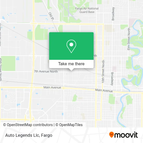 Auto Legends Llc map