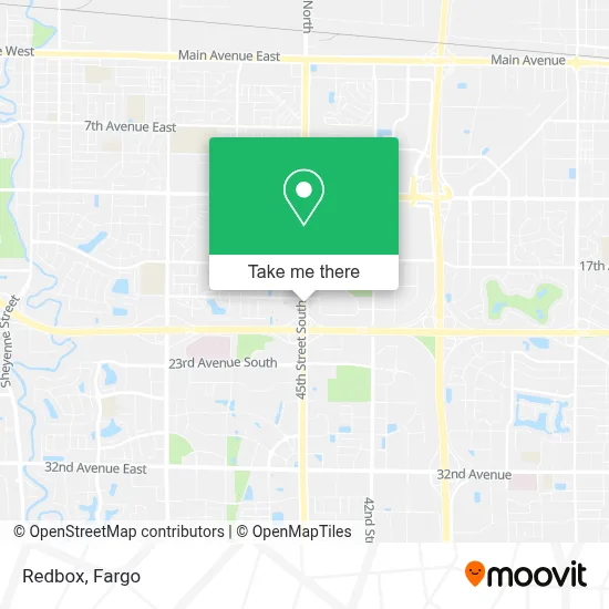 Redbox map
