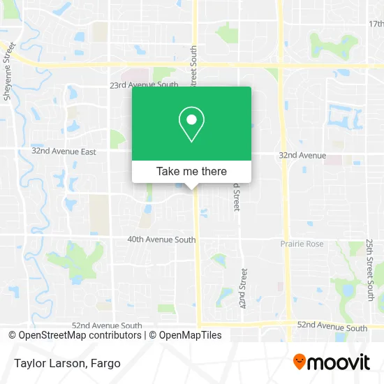 Taylor Larson map