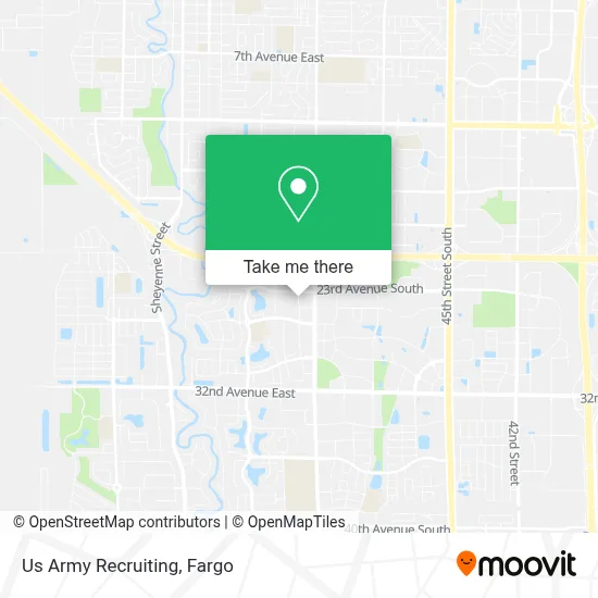 Us Army Recruiting map