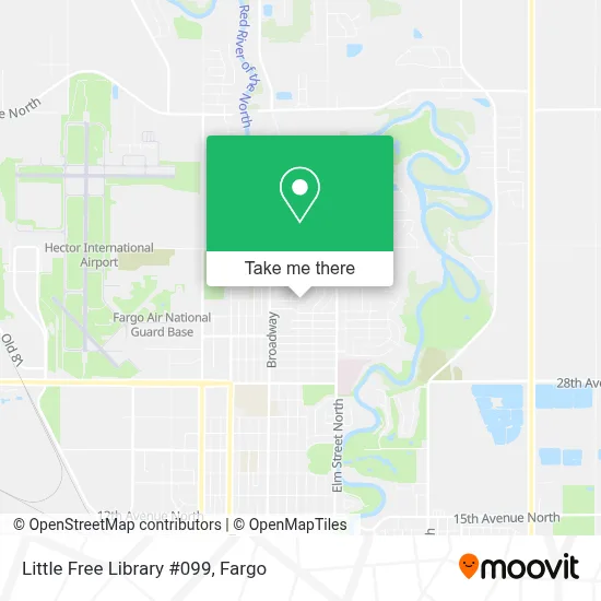 Little Free Library #099 map