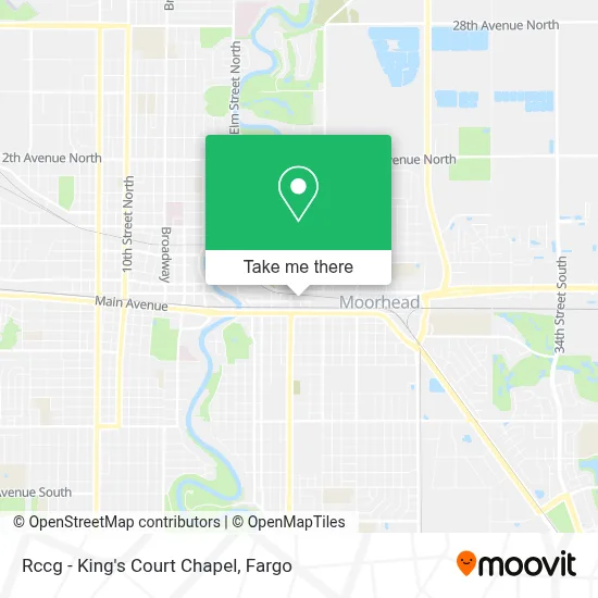 Mapa de Rccg - King's Court Chapel