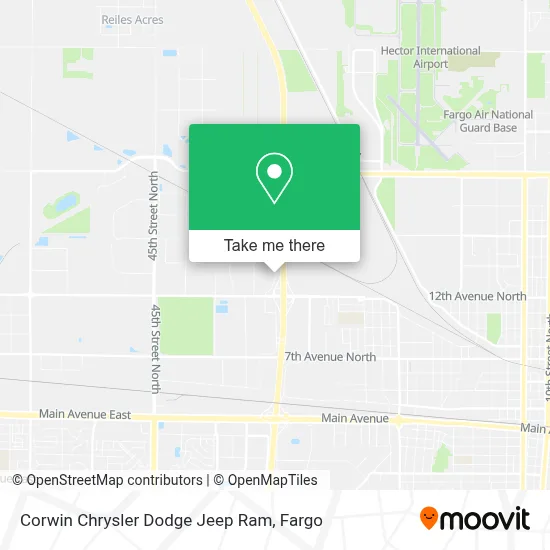 Corwin Chrysler Dodge Jeep Ram map