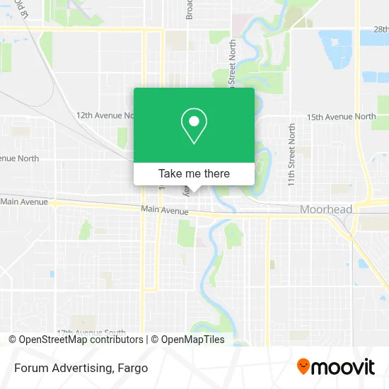 Forum Advertising map