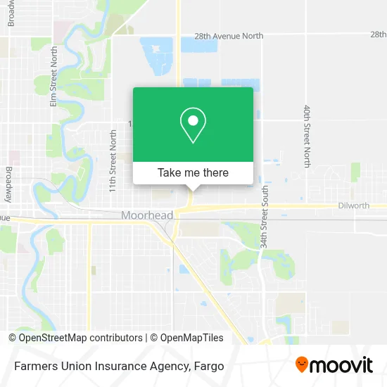 Farmers Union Insurance Agency map