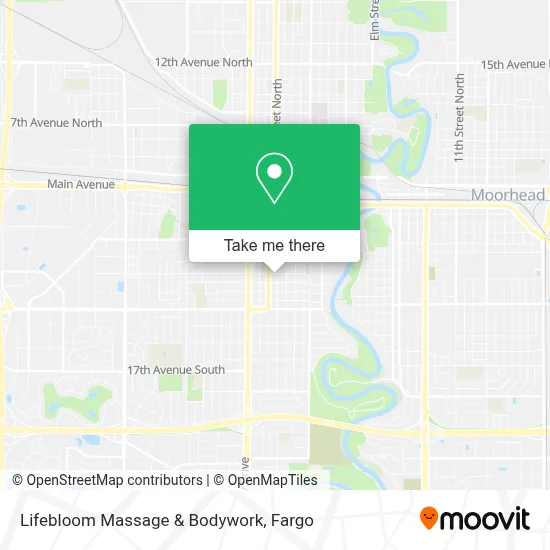 Lifebloom Massage & Bodywork map