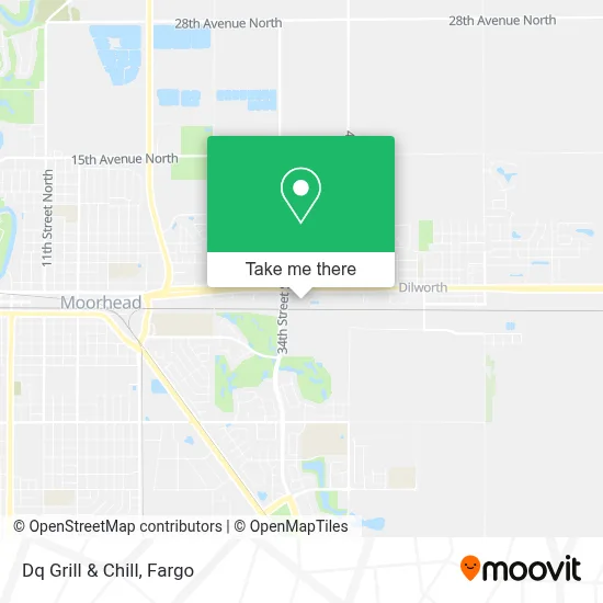Dq Grill & Chill map