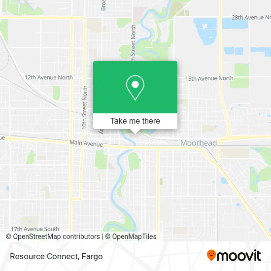 Resource Connect map