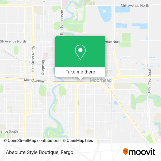Absolute Style Boutique map