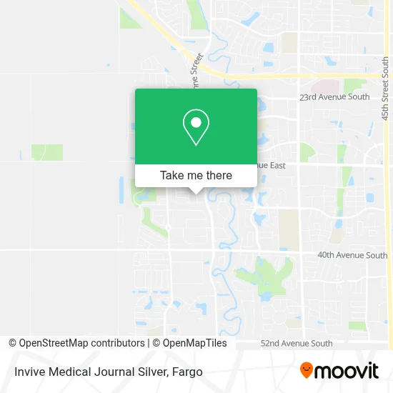 Invive Medical Journal Silver map