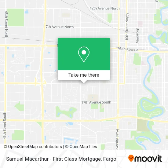 Samuel Macarthur - First Class Mortgage map