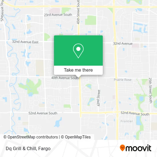 Dq Grill & Chill map