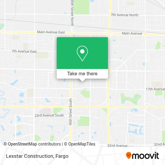 Lexstar Construction map