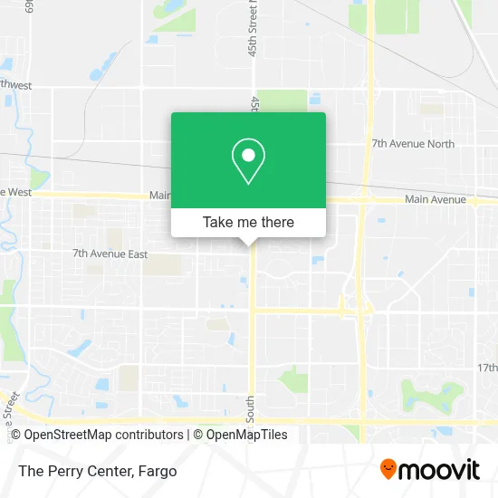 The Perry Center map