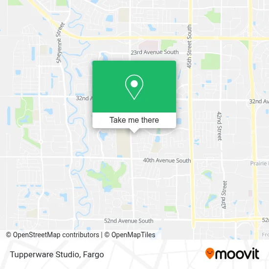 Tupperware Studio map