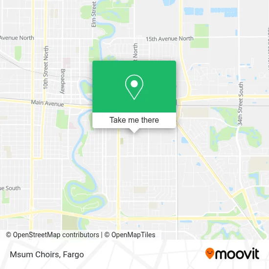 Msum Choirs map