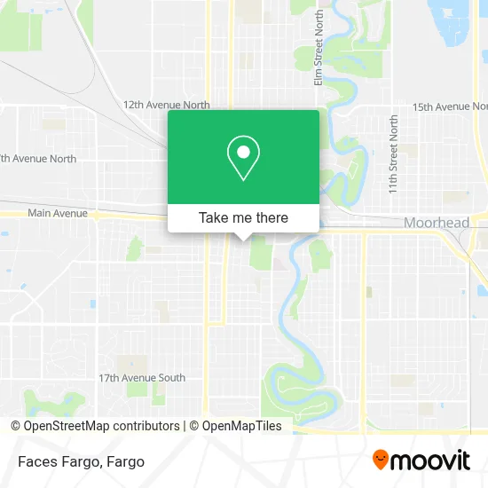 Faces Fargo map