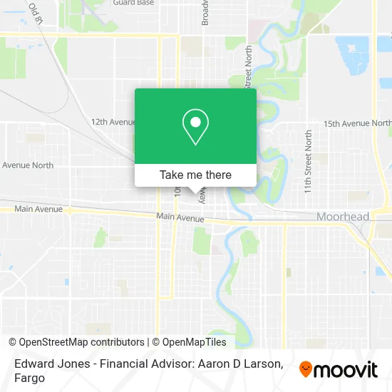 Edward Jones - Financial Advisor: Aaron D Larson map