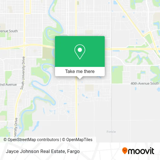 Jayce Johnson Real Estate map