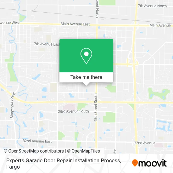 Experts Garage Door Repair Installation Process map