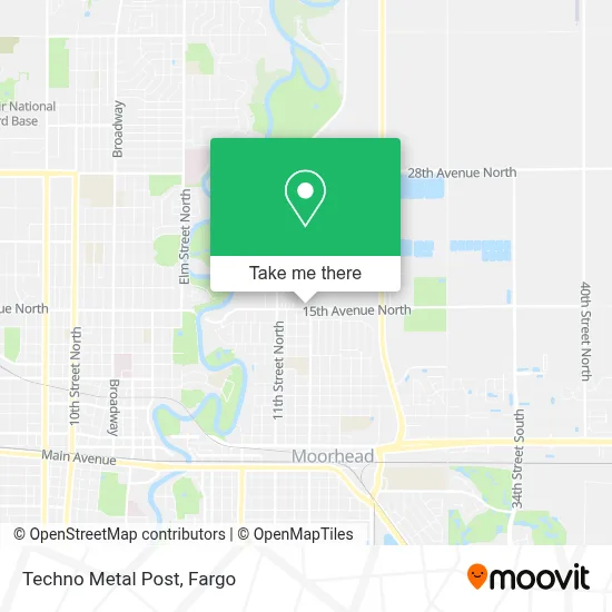 Techno Metal Post map