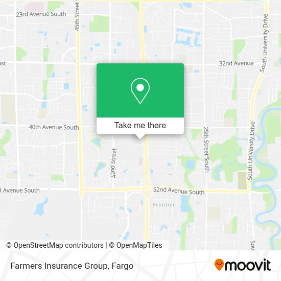 Farmers Insurance Group map
