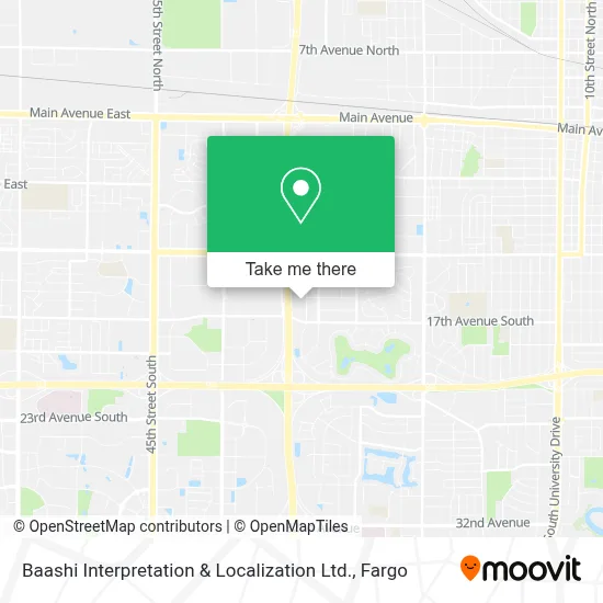 Baashi Interpretation & Localization Ltd. map