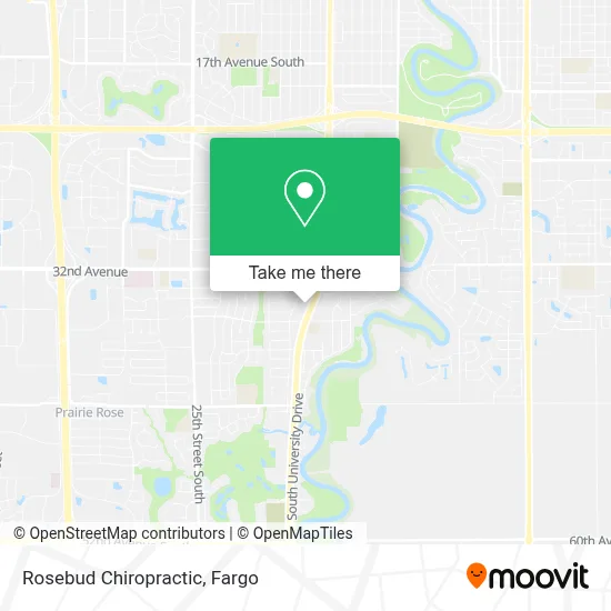 Rosebud Chiropractic map