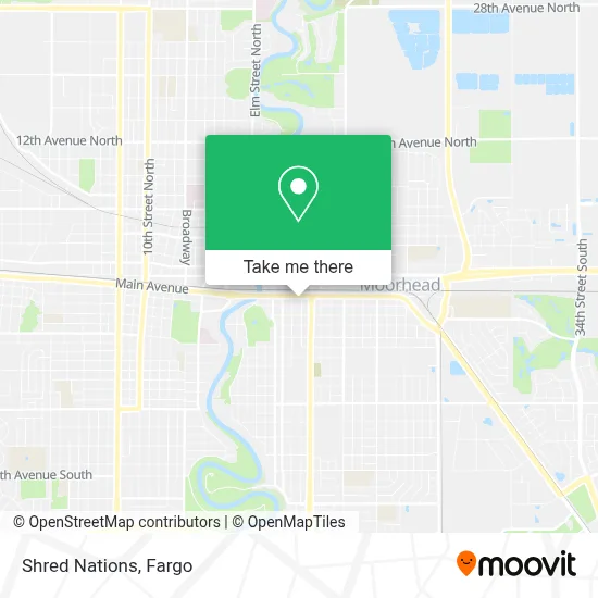 Shred Nations map
