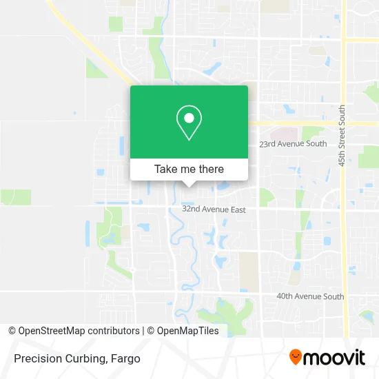 Precision Curbing map