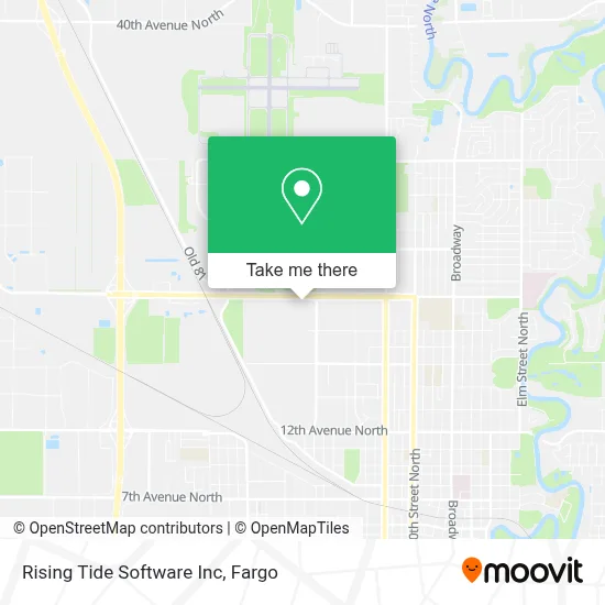 Mapa de Rising Tide Software Inc