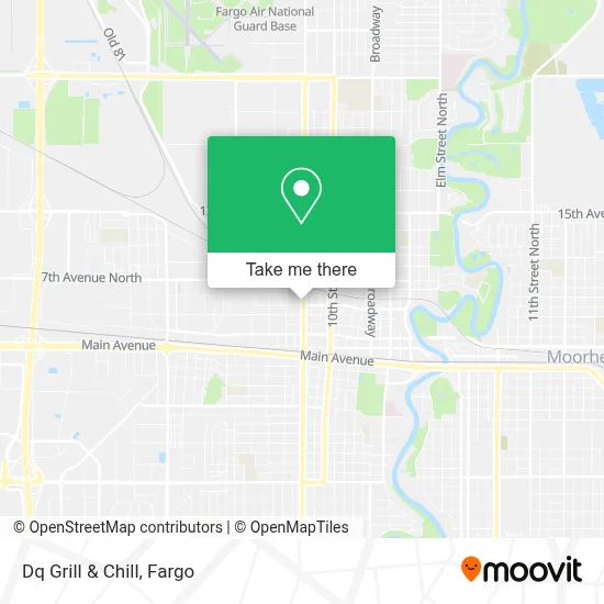 Dq Grill & Chill map