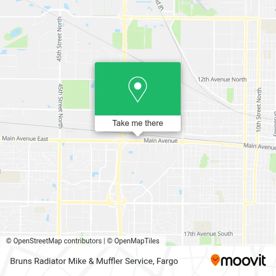 Bruns Radiator Mike & Muffler Service map