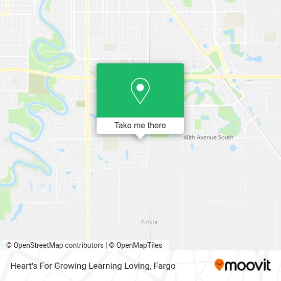 Heart's For Growing Learning Loving map