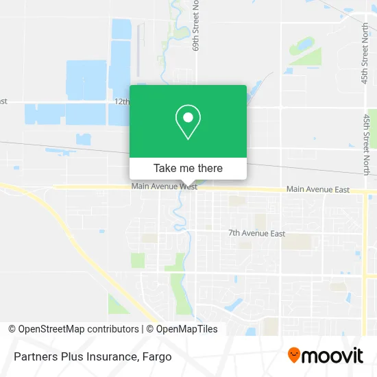 Mapa de Partners Plus Insurance