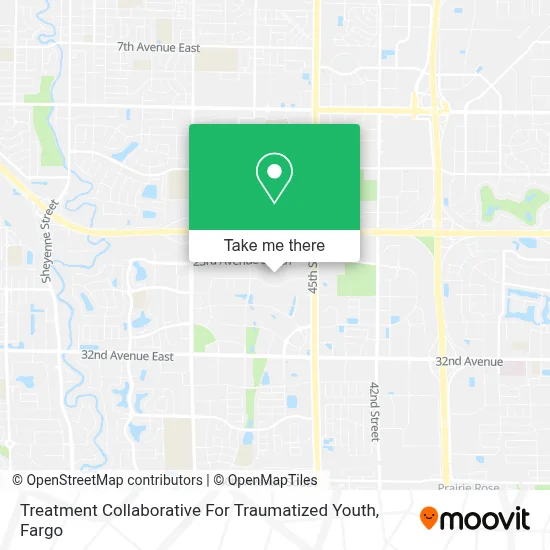 Treatment Collaborative For Traumatized Youth map