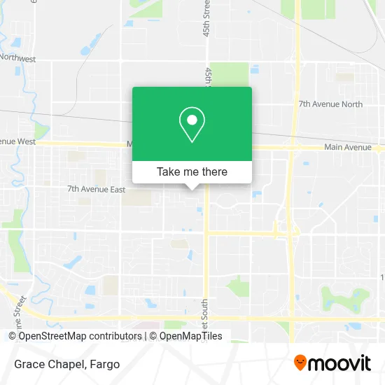 Grace Chapel map