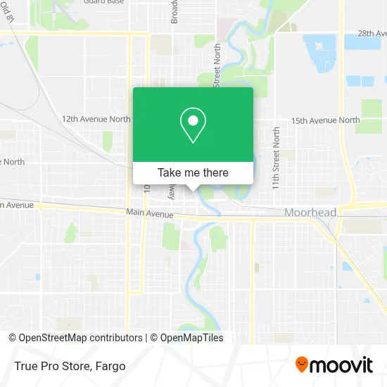True Pro Store map