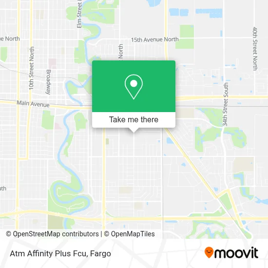 Atm Affinity Plus Fcu map