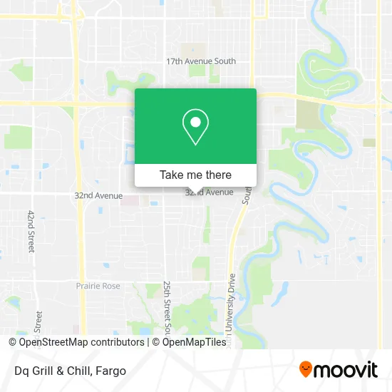 Dq Grill & Chill map