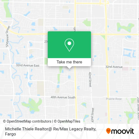 Michelle Thiele Realtor@ Re / Max Legacy Realty map